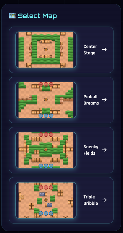 Brawl Ball Maps